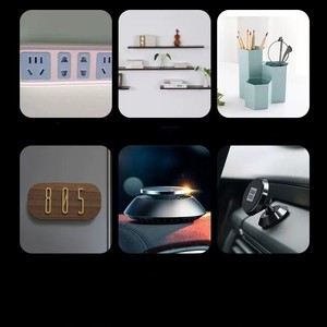 สติ๊กเกอร์ติดผนังอเนกประสงค์แบบไร้รอยต่อ แข็งแรง ทนทาน กันน้ำ โปร่งใส สำหรับแขวนผ้าขนหนู - Product Image 3