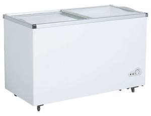 뜨거운 판매 238L 평면 유리 도어 가슴 냉동 아이스크림 디스플레이 가슴 냉동고 - Product Image 5