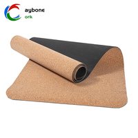 Tapis de yoga en liège naturel recyclé de haute qualité, personnalisable, mouvement naturel, TPE, 183*61cm