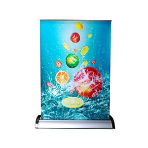 Özel taşınabilir Roll-Up ekran promosyon Pull-up Banner malzeme geri çekilebilir ve taşıması kolay - Product Image 1
