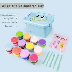 12-Color Air Dry Polymer Clay <b>Kit</b> Soft Safe Creative Fun Educational Playful Kids' <b>Magic</b> Modeling Clay Plastic Playdough Slime - Product Image 6