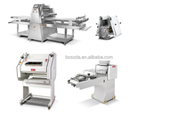 Machine pour fabrication de boules de pâte, ensemble complet de 500 w, prix en équipement de boulangerie (four, four, mélangeur, diviseur, saucière, trancheur)