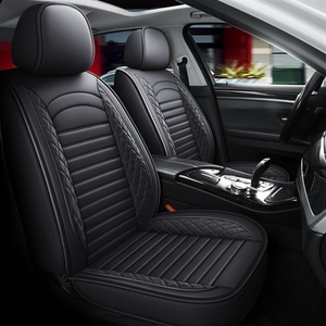 Coussin de siège de voiture en cuir de luxe taille universelle, accessoires de protection pour l'intérieur de la voiture - Product Image 5