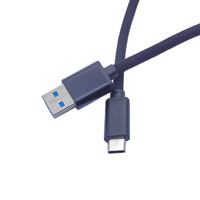 Vente en gros Câble de charge rapide Câble USB 3.1 Type C tressé 3A 5A PD 65W