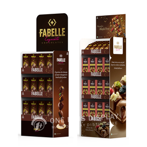 Tùy chỉnh có thể gập lại cho <span class=keywords><strong>Pop</strong></span> tầng tông hiển thị đứng Snack quảng cáo giá cho siêu thị cửa hàng sóng hiển thị kệ - Product Image 6