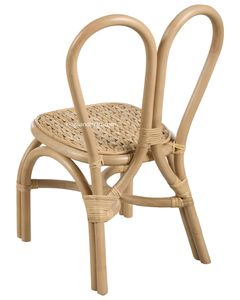 Chaise pour enfants en rotin moderne, faite à la main, écologique, cadeau d'anniversaire sécurisé pour les enfants, utilisation en hôtel, parc, siège en osier naturel - Product Image 2
