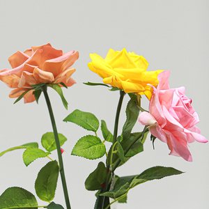 Venta al por mayor Austin Rose Flores artificiales Real Touch Hidratante para Navidad <span class=keywords><strong>Boda</strong></span> Día <span class=keywords><strong>de</strong></span> San Valentín Fiesta y decoración del jardín - Product Image 3