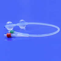 Ballon de dilatation double jetable en silicone souple pour la mûrissement cervical et la dilatation physique