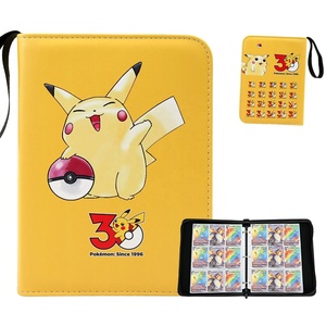 Raccoglitore per Carte Commemorative <span class=keywords><strong>Pokémon</strong></span> 30 Anni, Album da Collezione in Pelle PU Impermeabile con 400/900 Scomparti per Carte Collezionabili e Esposizione Ricordo - Product Image 2