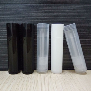 Venta al por mayor de envases transparentes blancos de 5g <span class=keywords><strong>para</strong></span> bálsamo labial, tubos negros de 4g <span class=keywords><strong>para</strong></span> brillo labial. - Product Image 2