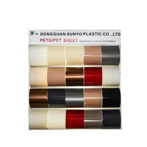 MDFボードラミネート用0.8mm高光沢耐傷性カラー<span class=keywords><strong>PETG</strong></span>シート - Product Image 1