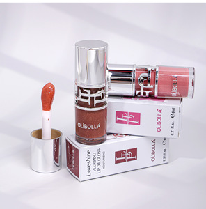 Gloss à lèvres effet miroir scintillant personnalisable MLM, longue tenue, hydratant, haute brillance, végan, sans cruauté, maquillage pour les lèvres, gloss aqueux - Product Image 5