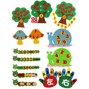 Divertido nuevo estilo <span class=keywords><strong>Montessori</strong></span> juguetes educativos de conteo de matemáticas para niños pequeños jardín de infantes edad del bebé versátil para aprendizaje numérico - Product Image 2