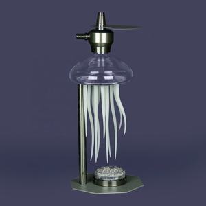 Narghilè a Forma di Medusa All'Ingrosso, Hookah Portatile, <span class=keywords><strong>Shisha</strong></span> di Alta Qualità con Fumo Colorato - Product Image 4