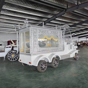 Funeral Hearse Manufacturer Hearse Customized High Quality and Low Price Funeral Carriage <b>Buggy</b> Hearse for Sale European Style - Product Image 2
