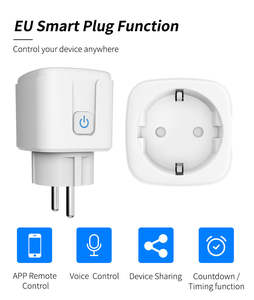 MVAVA venta al por mayor 16a 20a Smart Home energía eléctrica wi-fi EU estándar EU enchufe inteligente con monitoreo de energía - Product Image 2