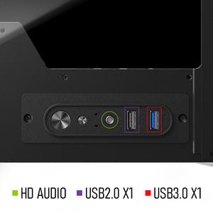 Boîtier PC Gamer M-ATX upHere 400 mm, GPU en bas, alimentation en bas, double SSD/HDD, verre trempé, châssis aquarium UC02 - Product Image 3