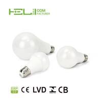 Ampoule LED E27 12W à 3 températures de couleur commutables, 1100 lumens, 100-265V, 15000 heures de durée de vie, économe en énergie, résidentielle