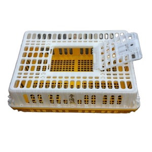 Paniers en plastique pour élevage d'animaux, équipement réglable de transport pour <span class=keywords><strong>volaille</strong></span>, poulet direct, <span class=keywords><strong>vente</strong></span> - Product Image 2