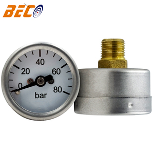 Mini manomètre de <span class=keywords><strong>pression</strong></span> 30 mm 0-80 bars, boîtier en acier inoxydable pour machine à expresso, cuisinières à alcool et à <span class=keywords><strong>essence</strong></span> - Product Image 1