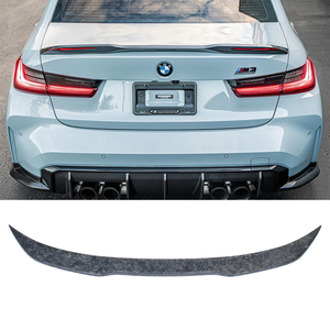 For 3 Series G20 G28&M3 G80 DA Style Forged Carbon Fiber <b>Rear</b> <b>Spoiler</b> Trunk Wing 2018-2025 - Product Image 1