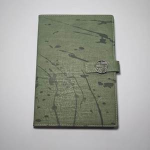 Carnet A5 promotionnel style encre chinoise avec boucle métallique, logo personnalisé pour cadeau <span class=keywords><strong>de</strong></span> bureau - Product Image 2
