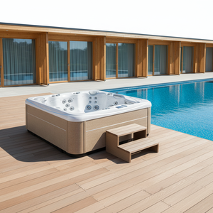 Virlux Popular Jacuzzi à remous pour <span class=keywords><strong>6</strong></span> <span class=keywords><strong>personnes</strong></span> avec LED Waterline, intérieur/<span class=keywords><strong>extérieur</strong></span> - Product Image 5