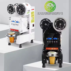 Machine automatique pour boissons au thé au lait perlé, machine à sceller les gobelets à thé. Simple d'utilisation. Conduite manuelle. - Product Image 3