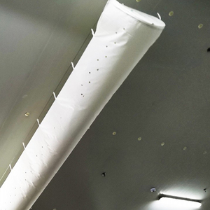 Tissu flexible ignifuge <span class=keywords><strong>de</strong></span> niveau B1 lavable, conduit d'air en tissu, antibactérien, industriel, hôpital, stade, <span class=keywords><strong>cinéma</strong></span> - Product Image 3