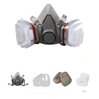 Masque respiratoire demi-visage anti-poussière UT 6200 Set Ce M401, masque de peinture, masque à gaz