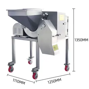 High Performance Customized Apple Fruit Onion Dicing Machine Vegetable Slicer Cutting Machine Dicing Machine For Vegetables