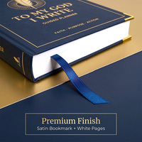 Impresión de Libros de Tapa Dura con Grabado en Relieve de Lámina Dorada Personalizada, Protector de Esquinas Metálico, Cartón Gris, Marcapáginas con Cinta