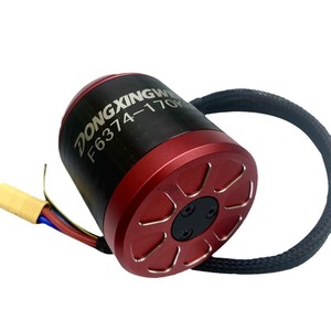 Moteur électrique sans balais Dongxingwei F6374 170k mini pour scooter avec poulie de courroie de distribution - Product Image 1