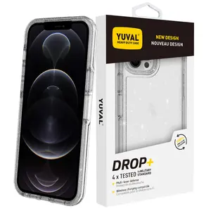 YUVAL 아이폰 14 케이스, [[황변하지] [군사 등급 드롭 테스트] 충격 방지 보호 전화 케이스 코브 14 아이폰