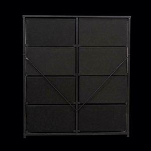 8 Drawer Dresser Fabric Cabinet Stainless Steel MDF Pine Freestanding Vietnam - Product Image 2