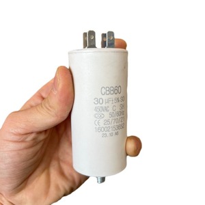 คาปาซิเตอร์ Yipeng Cbb60 25uf 450vac สำหรับมอเตอร์เครื่องอัดอากาศ สตาร์ทและรัน - Product Image 3