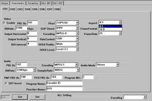ตัวแปลงสัญญาณ <span class=keywords><strong>Av</strong></span> เป็น Dvb-t Rf สำหรับอุปกรณ์เคเบิ้ลทีวีดิจิตอล (8AV In,DVB-T Out,อัตราบิตแต่ละช่อง3.5Mbps) - Product Image 3