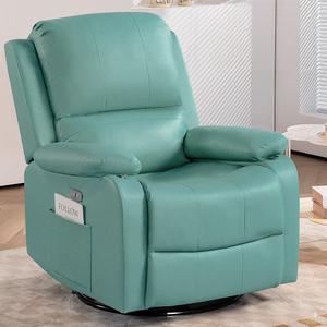 Thiết kế hiện đại sinh thái da ngồi có thể ngả ghế nối dài bọc khung một chỗ ngồi phòng khách đơn ngồi có thể ngả ghế sofa đơn - Product Image 5