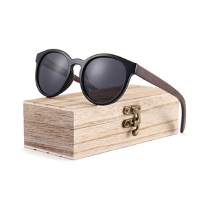 Cos Marcos redondos Gafas de sol unisex de madera Moda clásica Hecho a mano Fábrica Gafas de sol Gafas de Sol de lujo Gafas de sol Hombres - Product Image 3