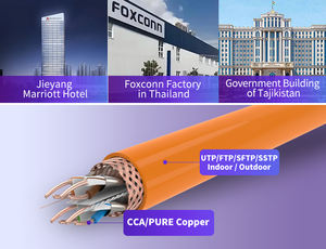 Cavo di Rete <span class=keywords><strong>Cat5e</strong></span> SIPU ad Alta Durabilità, Cavo Ethernet Industriale <span class=keywords><strong>UTP</strong></span> Cat 5e da 305M - Product Image 4