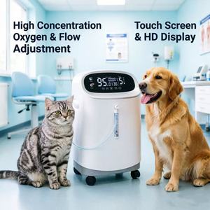 Concentrador de Oxígeno Veterinario de 10 Litros, Concentrador de Oxígeno Portátil para Perros y Gatos de 5L/10L - Product Image 4