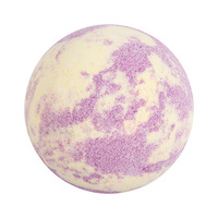 Bombes de bain effervescentes en gros de 100g aux couleurs mélangées, source directe usine pour bombes de bain aux fleurs séchées et aux huiles essentielles