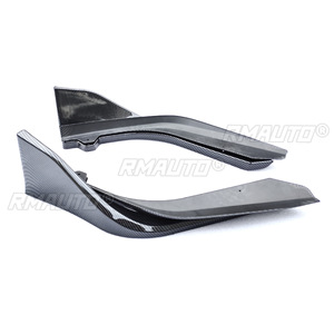 For Honda Civic 11th Gen 2022 Body Kit Front Bumper <b>Lip</b> <b>Splitters</b> Diffuse Carbon Fiber Look Sport Style Car Accessories - Product Image 6