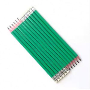 Lápices Estándar Personalizados al por Mayor, Tamaño Completo, HB con Borrador, EN71-9, para Uso en Oficina y Escuela, con Logotipo para Adultos - Product Image 1
