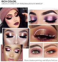Palette d'ombres à paupières Nude 18 couleurs, maquillage végétalien, vendeur, marque privée, sans cruauté
