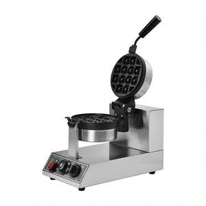 5 en 1 Mini gaufre malt doré 1800W fabricant cône rouleau carré boulanger cannelle fer Triangle moule coulé banane Machine 4 rond - Product Image 6