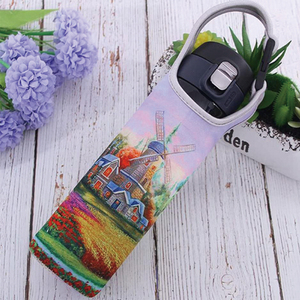 กระเป๋าใส่ขวดน้ำ, กระเป๋าหุ้มขวดน้ำแบบนีโอพรีน, เหมาะสำหรับขวดน้ำขนาด 16 ออนซ์-21 ออนซ์, ซองใส่ขวดน้ำสำหรับเล่นกีฬา - Product Image 4