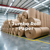 Papier de copie en rouleau jumbo A4 de haute qualité pour la découpe en rames