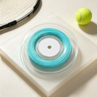 Cordage de tennis hexagonal en polyester polymère haute performance 17G 1,25 mm, prix abordable, en stock