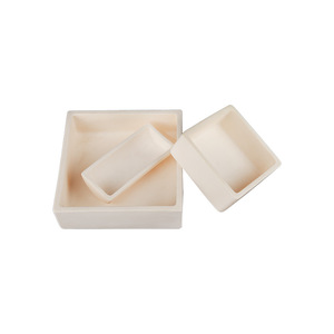 Crisol de alúmina de alta pureza y resistente a altas temperaturas, con estabilidad y resistencia a la corrosión, para análisis de laboratorio y sinterización. - Product Image 2